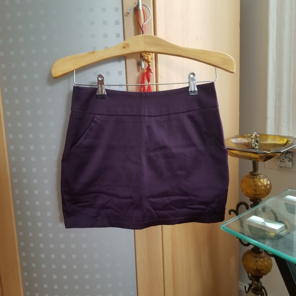 💜Purple mini with pockets - Picture 7 of 8